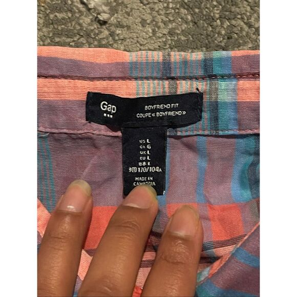 Gap Striped Button Down Shirt - Picture 5 of 5